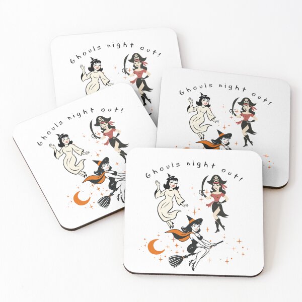 Item preview, Mid-Century Monster Ghouls Club designed and sold by Kristina Gale.