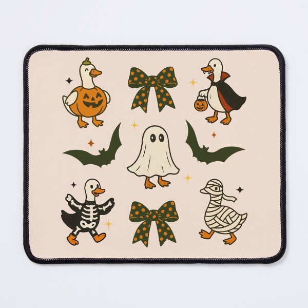 Item preview, Halloween Duck Pattern and Matching Pattern , Cute Spooky Season Goose designed and sold by AprilDevlynn.