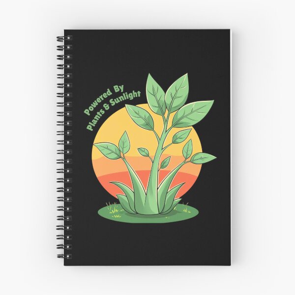 Item preview, Powered By Plants & Sunlight Quote designed and sold by Unique Gift Shops Online.