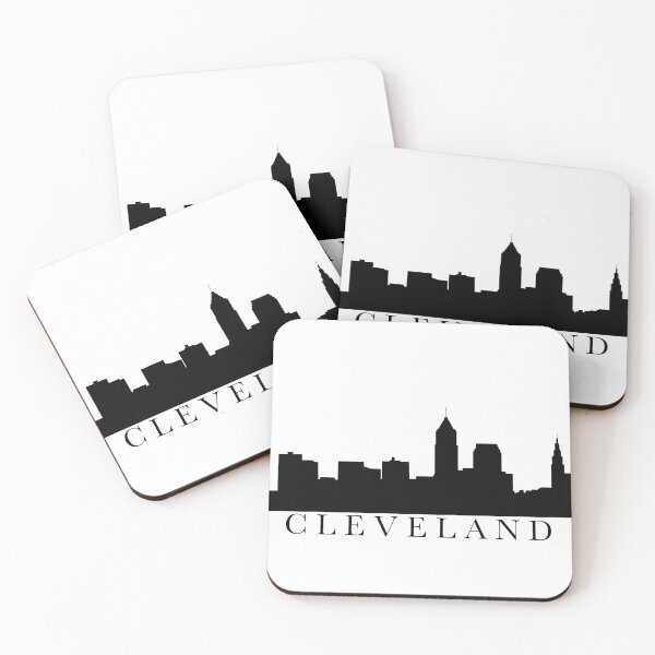 Item preview, Cleveland Skyline designed and sold by JustStickersCo.