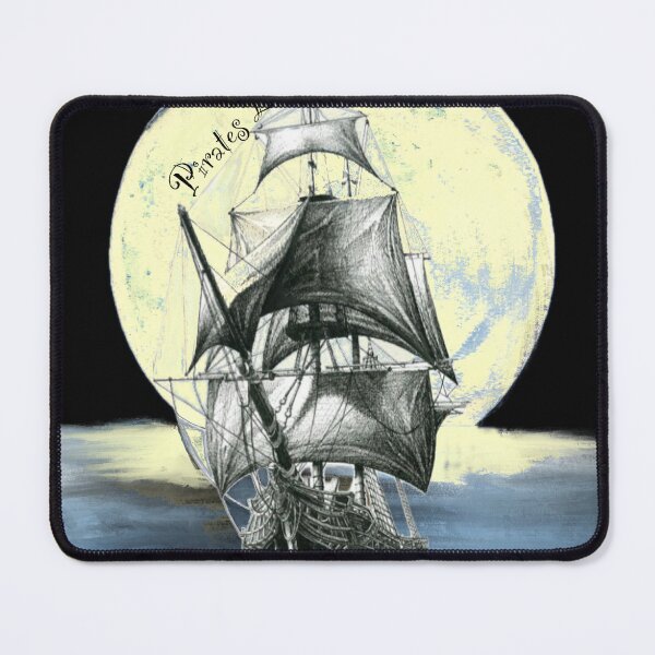 Item preview, Pirates Life: Moonlit Adventure tee designed and sold by DesignsbyBas.