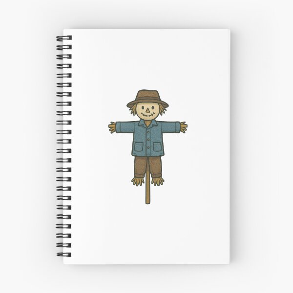 Item preview, Scarecrow Illustration – Rustic Autumn Farmyard Decor Art designed and sold by Vendeloc.