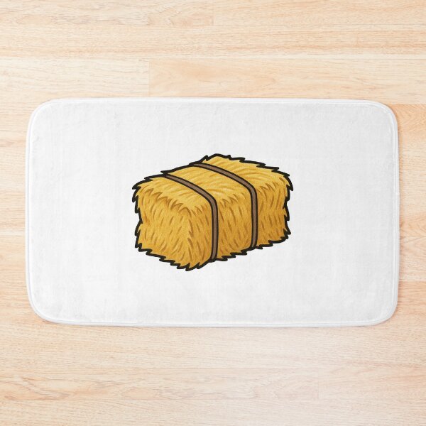 Item preview, Hay Bale Illustration – Country Harvest Season Farm Art designed and sold by Vendeloc.