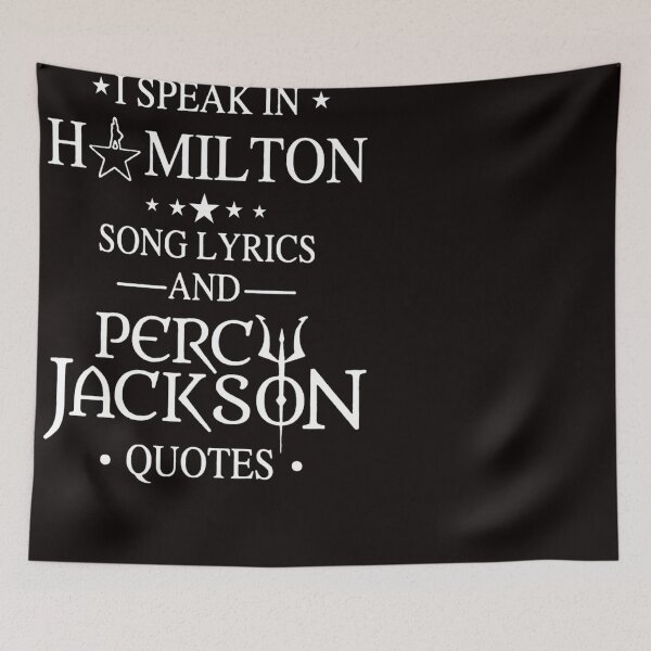 Item preview,  I Speak In Hamilton Song Lyrics And Percy Jackson  designed and sold by Gj0700.