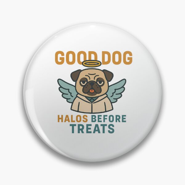 Item preview, Holy Pup: Halos Before Treats designed and sold by meesara.