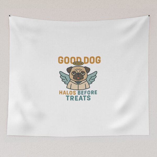 Item preview, Holy Pup: Halos Before Treats designed and sold by meesara.