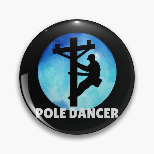 Item preview, Funny Lineman Pole Dancer Design for Electric Utility Work designed and sold by MagicSD Designs.