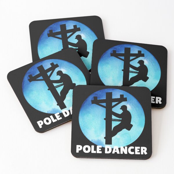 Item preview, Funny Lineman Pole Dancer Design for Electric Utility Work designed and sold by MagicSD Designs.