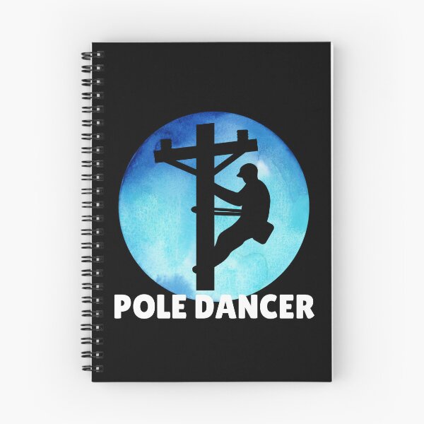 Item preview, Funny Lineman Pole Dancer Design for Electric Utility Work designed and sold by MagicSD Designs.