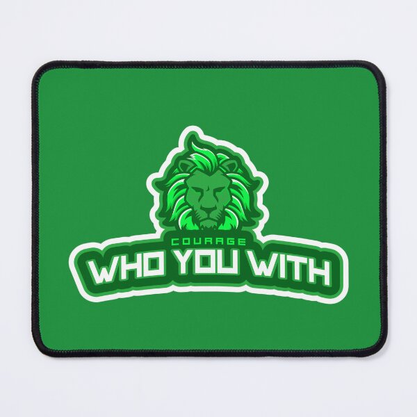 Item preview, House of Courage, House Spirit, Who You With, School Spirit designed and sold by CZSShirts.