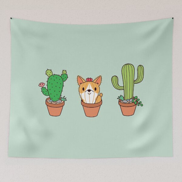 Item preview, Corgi Cactus designed and sold by thepawster.
