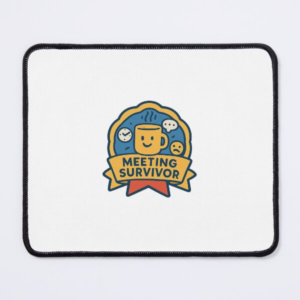 Item preview, Meeting Survivor designed and sold by JustStickersCo.