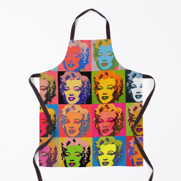 Item preview, Marilyn Monroe Diptych based on Andy Warhol. A grid of colorful and monochrome portraits of Marilyn Monroe, showcasing his signature pop art style. designed and sold by mirrorimages.