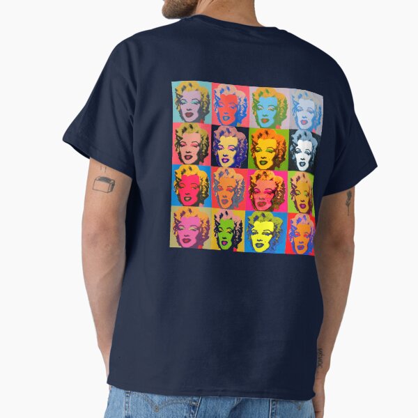 Item preview, Marilyn Monroe Diptych based on Andy Warhol. A grid of colorful and monochrome portraits of Marilyn Monroe, showcasing his signature pop art style. designed and sold by mirrorimages.