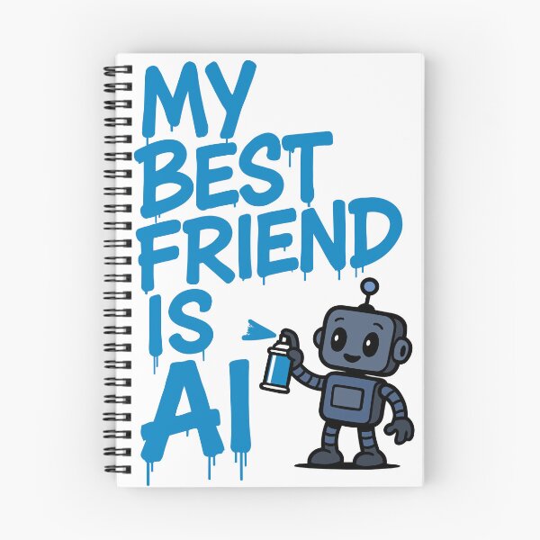 Item preview, My Best Friend Is AI designed and sold by IKDG.