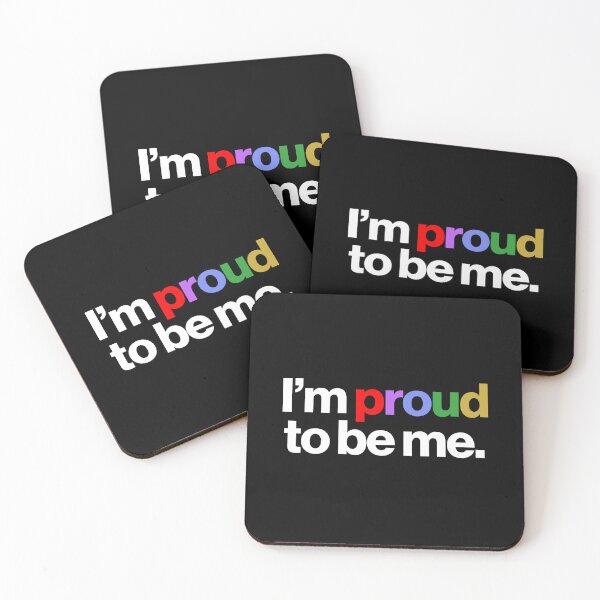 Item preview, Proud to Be Me White Text designed and sold by Kipepeo Design Ltd..