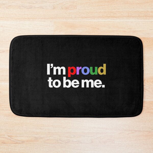 Item preview, Proud to Be Me White Text designed and sold by Kipepeo Design Ltd..