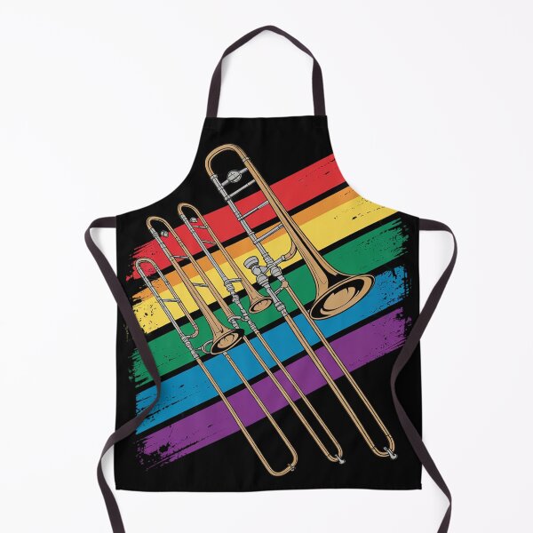 Item preview, LGBTQ+ Gay Trombonist Pride Month A Cool Trombone designed and sold by sheenmi.