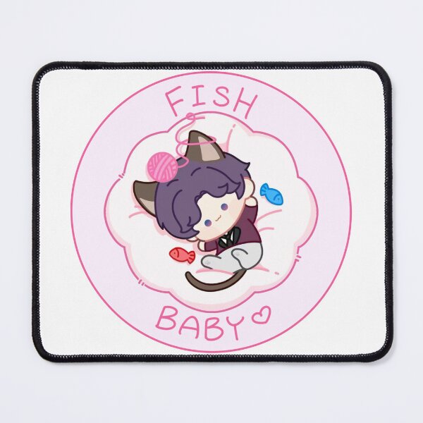 Item preview, Love and Deepspace | Rafayel | Kitty Rafayel | Fish Baby Rafayel | Rafayel Qi | Qi Yu |  designed and sold by BabyCherubz.