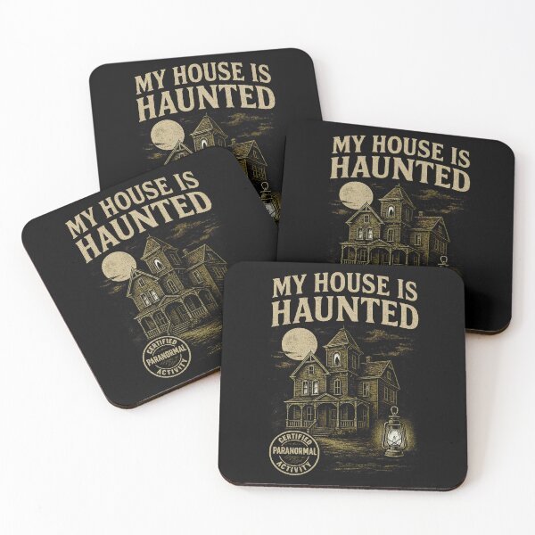 Item preview, My House is Haunted – Outside Edition (Certified Paranormal Activity) designed and sold by monstermangraphic.