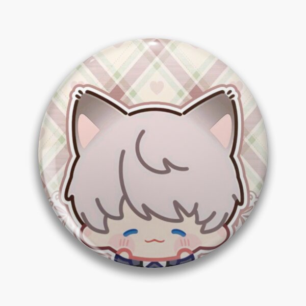 Item preview, Love and Deepspace | Xavier | kitty Xavier | Xavier Shen | Shen Xinghui | sticker, button  designed and sold by BabyCherubz.