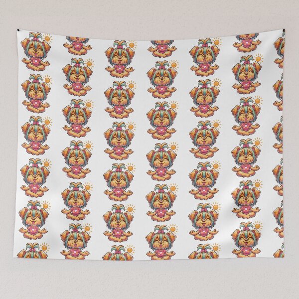 Item preview, Cute Dog doing Yoga designed and sold by MartCrafted.