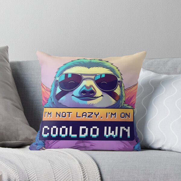 Item preview, I’m Not Lazy: Sloth on Cooldown designed and sold by Vibrant Threads.