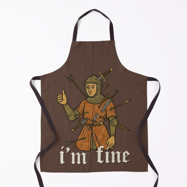Item preview, I'm Fine Medieval designed and sold by Joako Zeta.