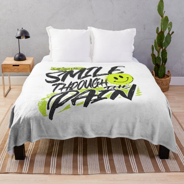 Item preview, Be Joyful Smile Through the Pain Gym & Fitness Motivation Mental Health & Positive Mindset, Hustle & Growth Mindset, Emotional Resilience & Self-Care designed and sold by Millionaireboss.