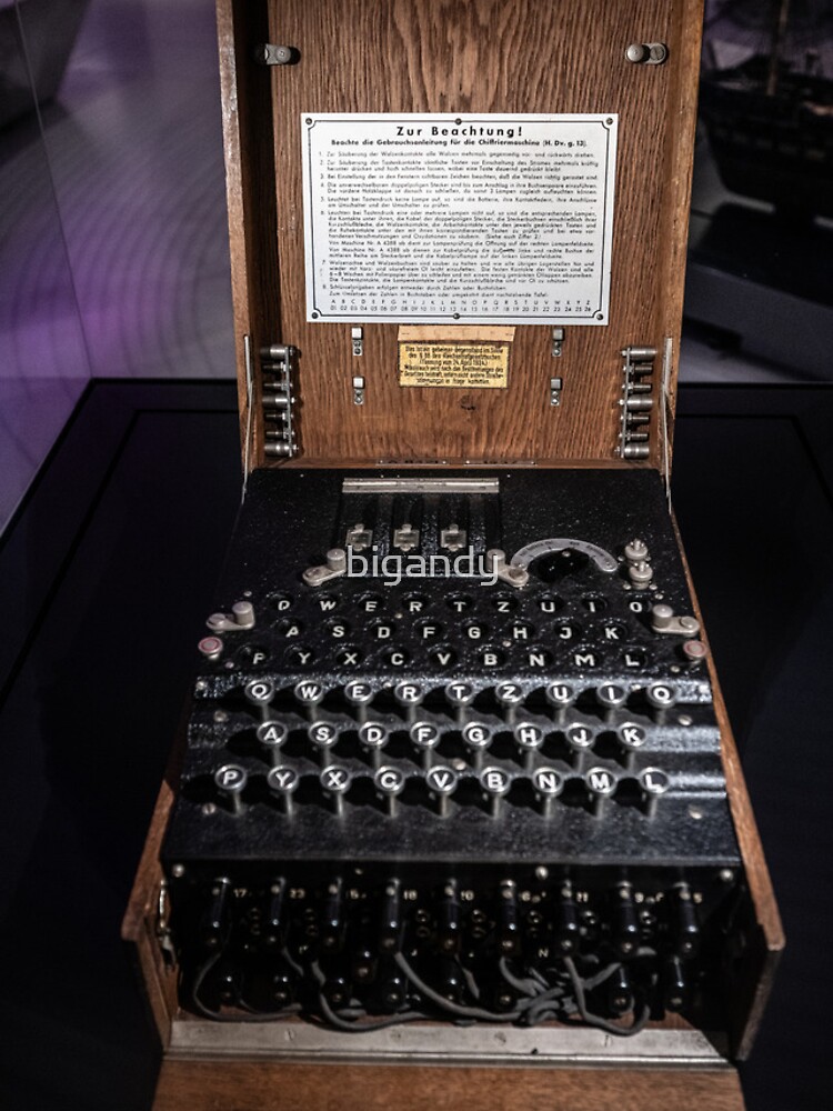 Thumbnail 5 of 5, iPhone Case, Enigma Machine designed and sold by bigandy.