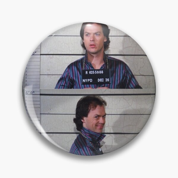 Item preview, Michael Keaton Mugshot designed and sold by StrangeBootique.