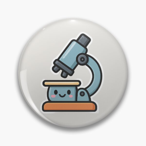 Item preview, Smiling Microscope designed and sold by JustStickersCo.