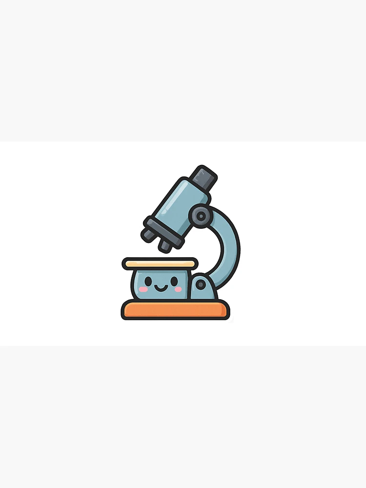 Thumbnail 3 of 3, Cap, Smiling Microscope designed and sold by JustStickersCo.