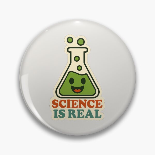 Aperçu de l'œuvre La science est réelle créée et vendue par JustStickersCo.