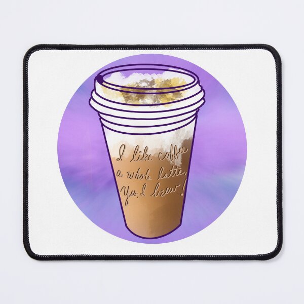 Item preview, I like coffee a whole latte designed and sold by Flutter & Chirp Artistry.