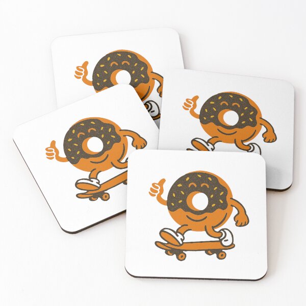 Item preview, Donut man on skateboard designed and sold by Lovedesigning25.
