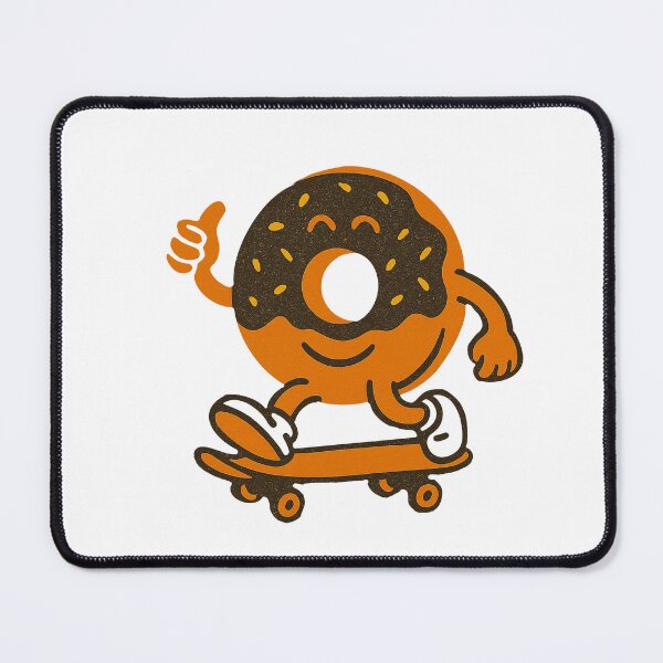 Item preview, Donut man on skateboard designed and sold by Lovedesigning25.
