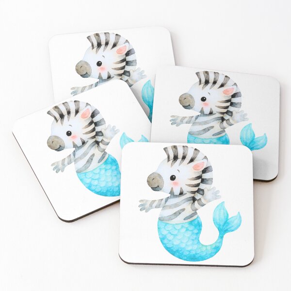 Item preview, Zebra Mermaid designed and sold by AmyGibs.