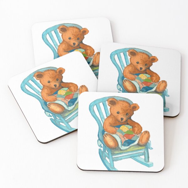 Item preview, Cozy Bear in Rocking Chair designed and sold by Storybook-Illustrations.