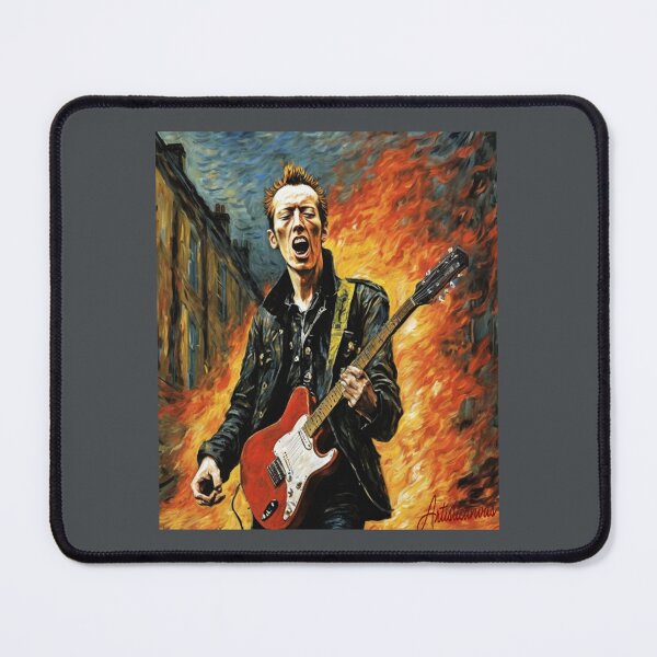 Item preview, "Joe Strummer: The Urban Prophet of Punk Revolution" designed and sold by Artisticanvas.