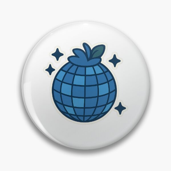 Item preview, Blueberry Disco Ball designed and sold by JustStickersCo.