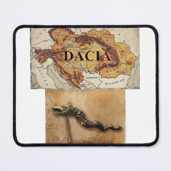 Item preview, DACIA and THE DACIC WOLF designed and sold by Romeo Dobrota.