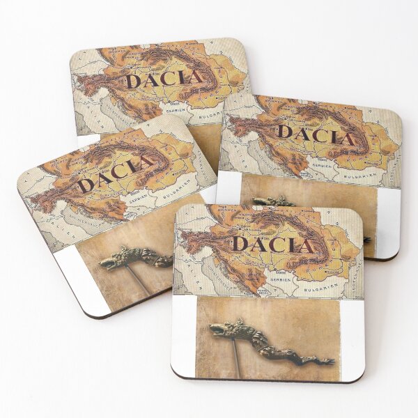 Item preview, DACIA and THE DACIC WOLF designed and sold by Romeo Dobrota.