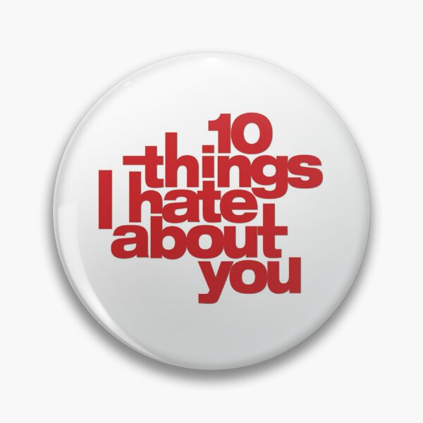 Item preview,  10 things I hate about you sticker case designed and sold by martirush.