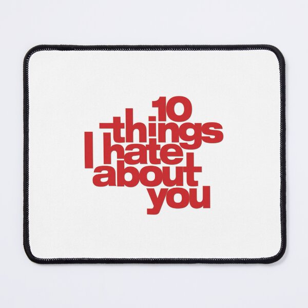 Item preview,  10 things I hate about you sticker case designed and sold by martirush.