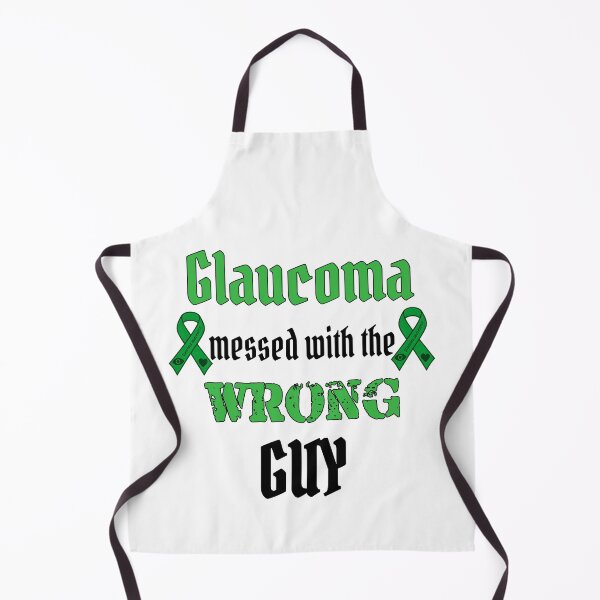 Item preview, Glaucoma Messed with the Wrong Guy – Vision Loss Grit designed and sold by Eyepatch-Jacks.