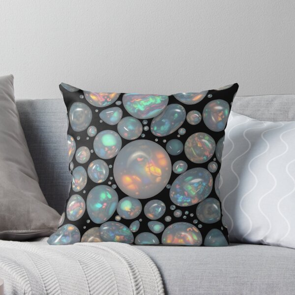 Item preview, Opal Gemstone Pattern – Iridescent Crystal Sphere Design for Jewelry Lovers, Home Decor, and Accessories designed and sold by SurfaceCraft Studio.