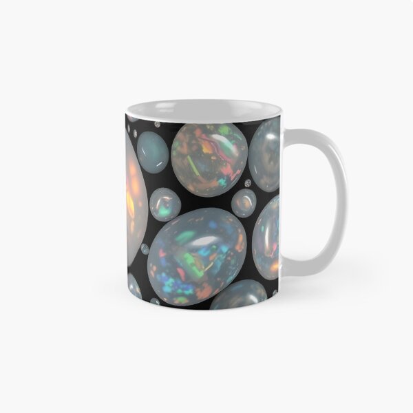 Item preview, Opal Gemstone Pattern – Iridescent Crystal Sphere Design for Jewelry Lovers, Home Decor, and Accessories designed and sold by SurfaceCraft Studio.