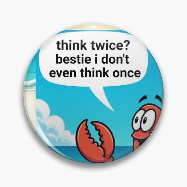 Item preview, Think Twice designed and sold by The-Sassy-Yogi.