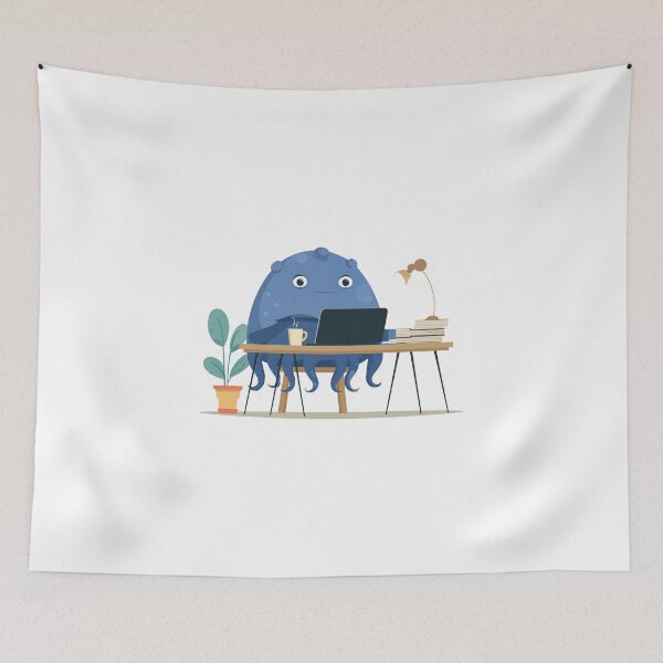 Item preview, Undersea And Office Life With A Fish designed and sold by FWLKIT.